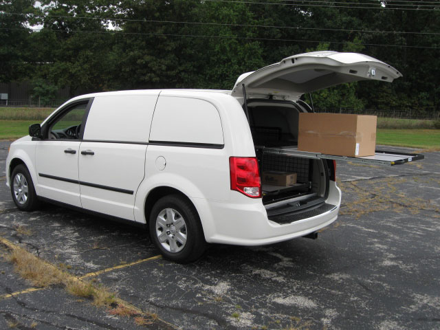 Mini Van Shelving Solutions, Dodge Caravan Shelving